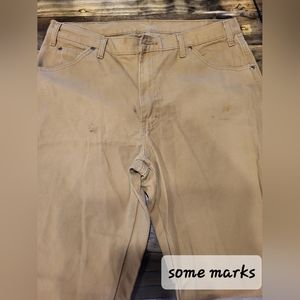 DICKIES WORK PANTS SZ 36X36 SOME SMALL MARKS GREAT CONDITION